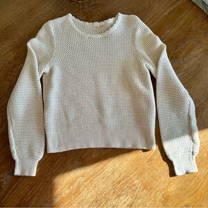 GAP Women's Cream Knit Sweater